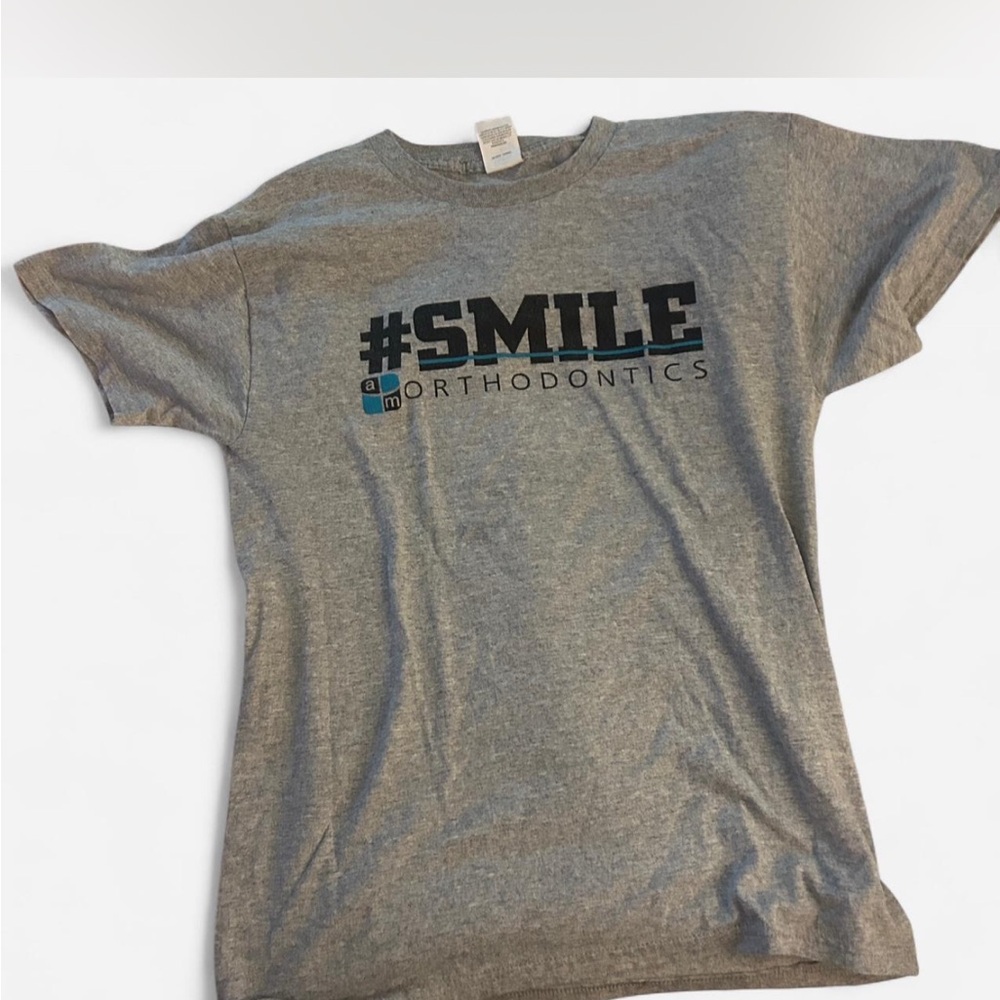 Gray #SMILE Orthodontics T-Shirt